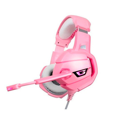 Audífonos Gamer Onikuma K5 Pink Compatibles Pc Ps4
