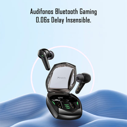 Audífonos In-ear Wireless Bluetooth Gaming Yesido Tws14