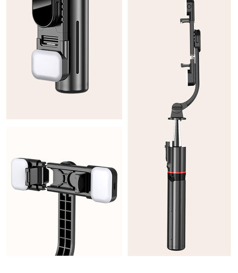 Bastón Monopod Selfie Stick Bluetooth L13d Fashion 2 led