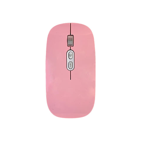 Mouse Inalámbricos Wireless Bluetooth Imice E-1400 Rosado